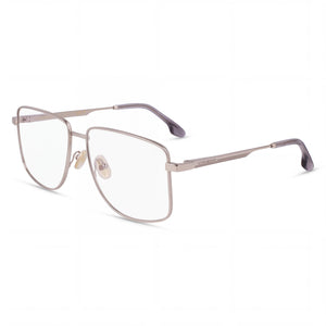 Victoria Beckham Vb2136 Silver Square Eyeglasses for Women
