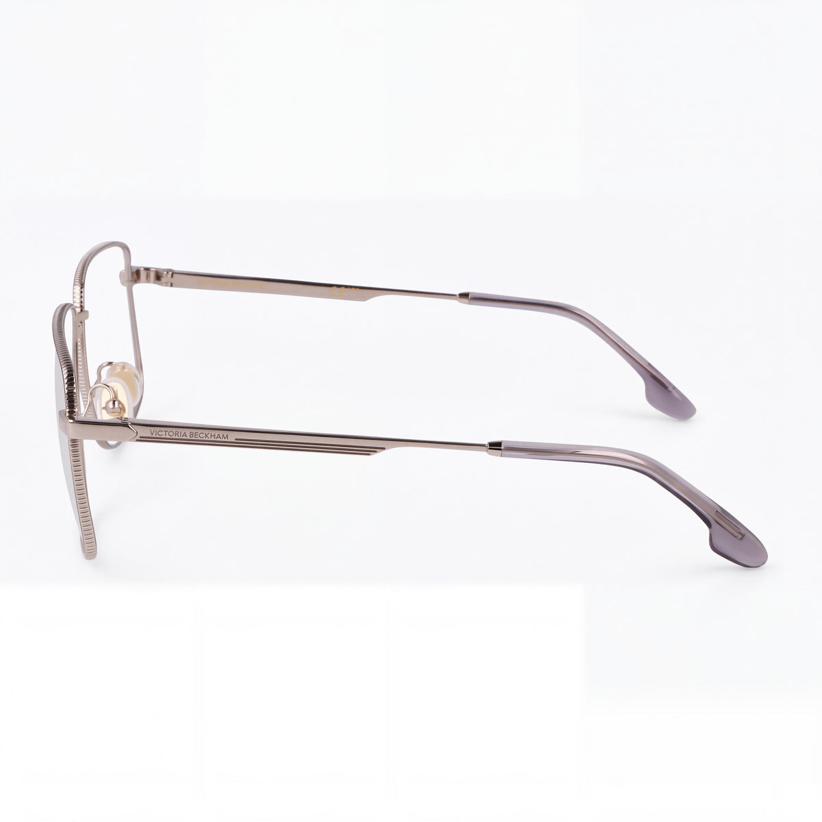 Victoria Beckham Vb2136 Silver Square Eyeglasses for Women, 56mm, Photo 3