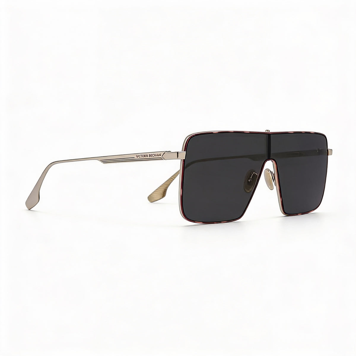 Victoria Beckham VB238S Gafas de sol de aviador unisex doradas/humo, 58 mm, Photo 3