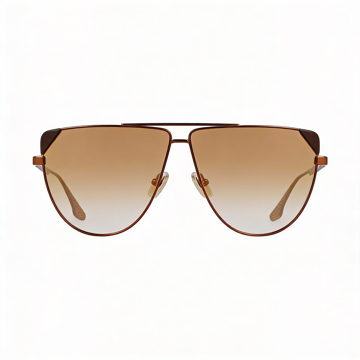 Gafas de sol Victoria Beckham VB239S de ojo de gato marrones para mujer, 63mm, Photo 2
