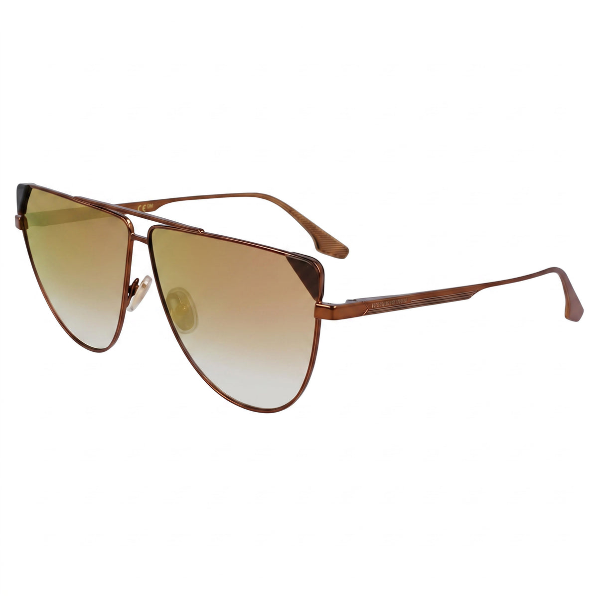 Gafas de sol Victoria Beckham VB239S de ojo de gato marrones para mujer, 63mm, Photo 1