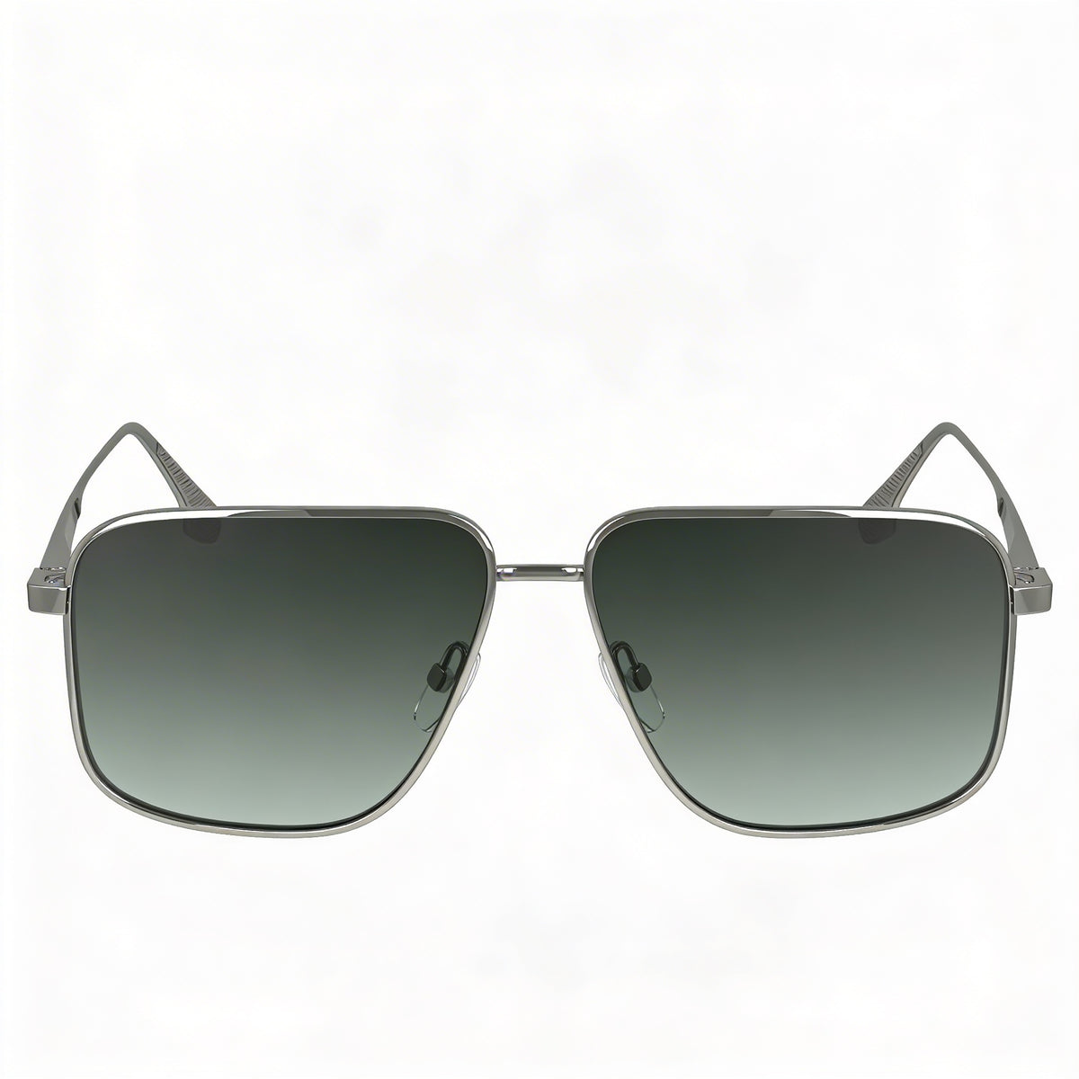 Gafas de sol cuadradas para mujer Victoria Beckham VB243S plateadas/verdes, 57 mm, Photo 2