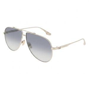 Victoria Beckham Vb248s Silver Aviator Sunglasses for Women, lens