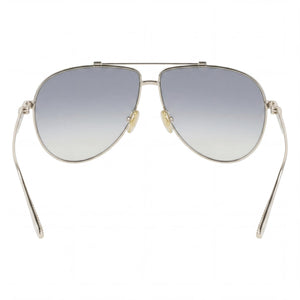 Victoria Beckham Vb248s Aviator Sunglasses Women — side view, Non-Polarized lens