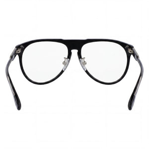 Victoria Beckham Vb2602 Aviator Eyeglasses Men — side view, Black Metal temples