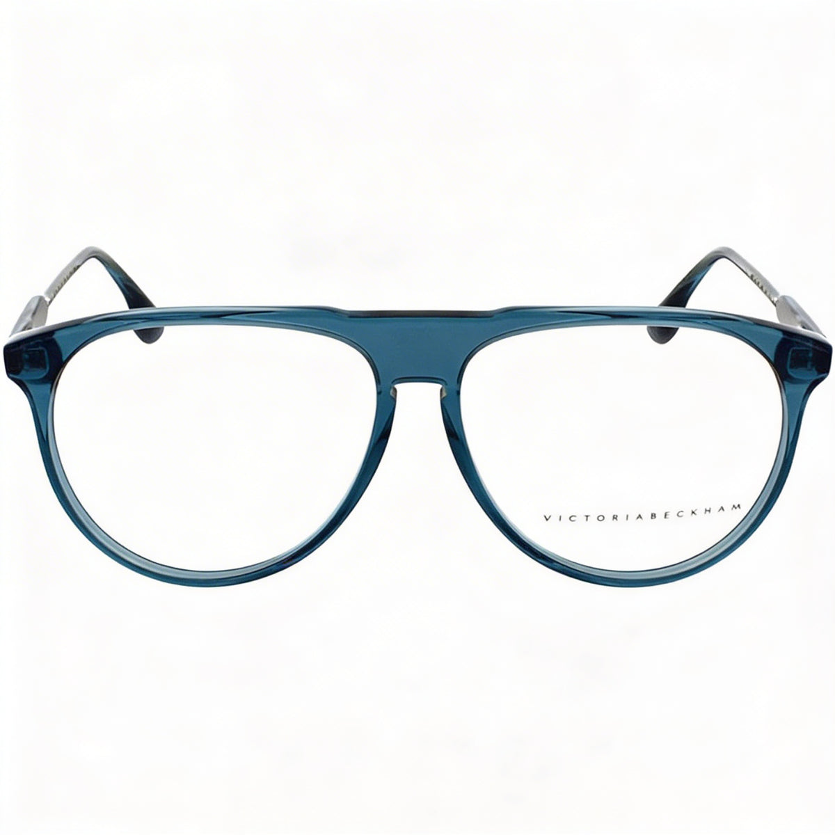 Gafas graduadas de aviador Victoria Beckham VB2602 en color cerceta para hombre, 58mm, Photo 2