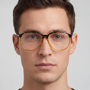 Victoria Beckham VB2606 Oval Eyeglasses for Men — interior view, demo lenses