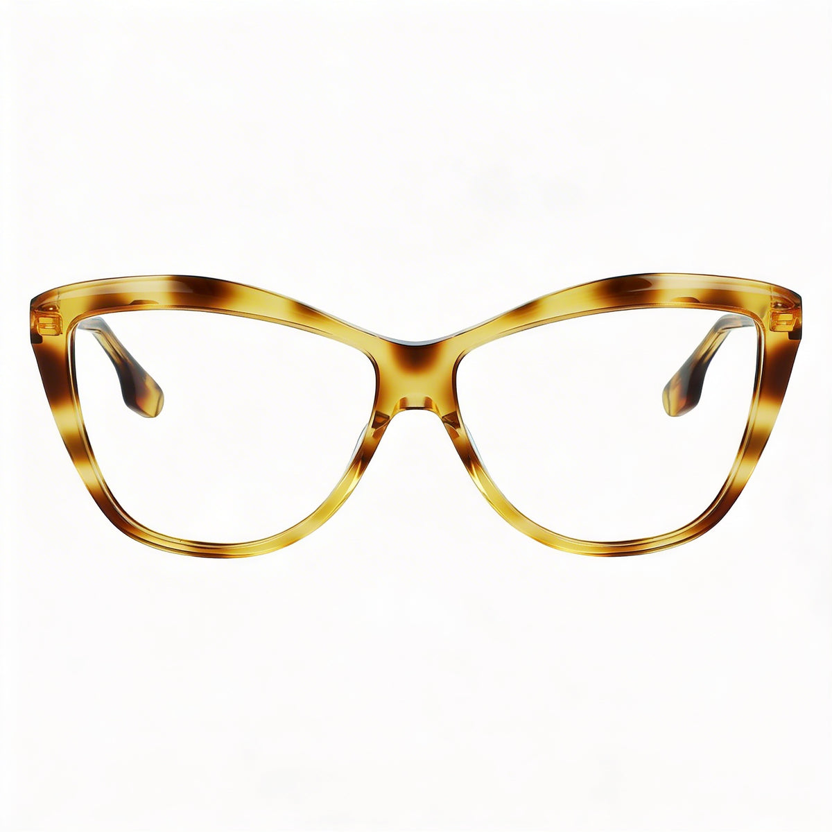 Gafas graduadas Victoria Beckham VB2627 forma ojo de gato en color Blonde Havana para hombre, 57mm, Photo 2