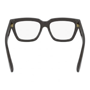 Victoria Beckham VB2658 Rectangle Eyeglasses Women — side view, Grey Acetate temples