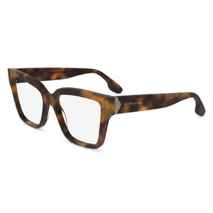 Victoria Beckham VB2659 Havana Cat Eye Eyeglasses for Men, Acetate frame