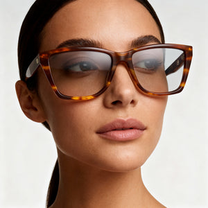 Victoria Beckham VB2664 Striped Blonde Havana Eyeglasses Women — lifestyle wear, office and daily use