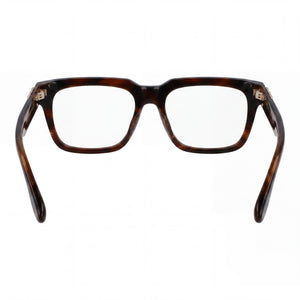 Victoria Beckham VB2667 Rectangle Eyeglasses Women — side view, Brown temples