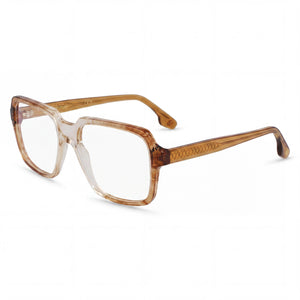 Victoria Beckham Vb2668 Brown Square Eyeglasses for Women, Clear Demo lenses