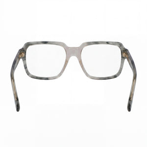 Victoria Beckham Vb2668 Rectangle Eyeglasses Women — side view, Gray Acetate temples