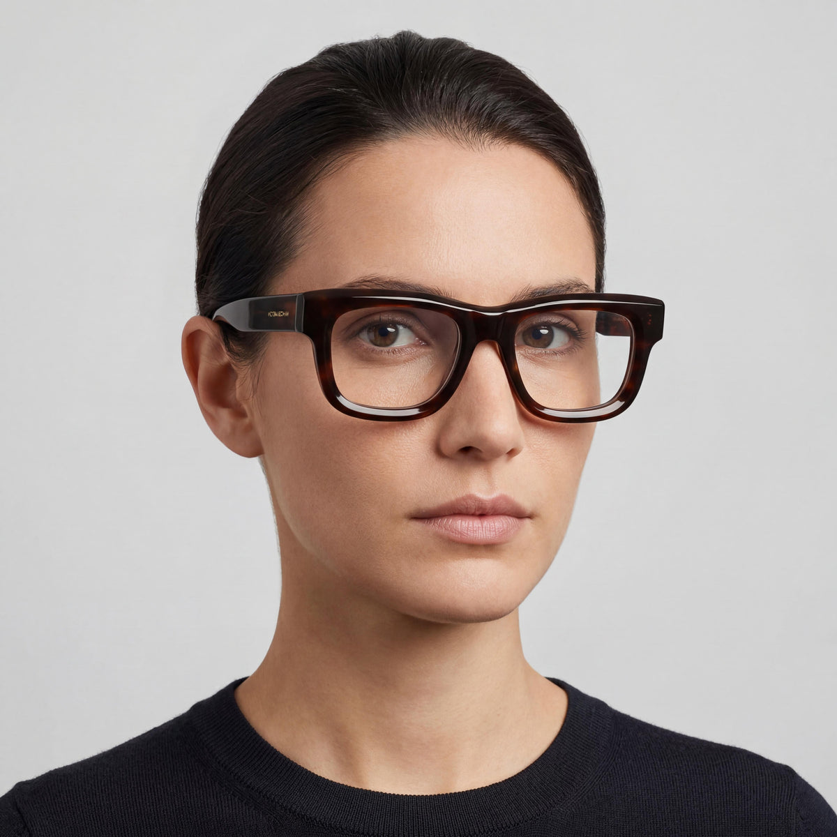 Gafas graduadas Victoria Beckham Vb2671 rectangulares en color cuerno marrón para mujer, Photo 4