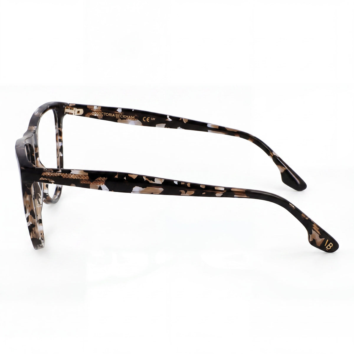 Gafas de sol rectangulares Victoria Beckham Vb2672 negras para mujer, 56 mm, Photo 3