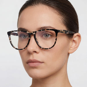 Victoria Beckham Vb2672 Rectangle Eyeglasses Women — side view, Black temples