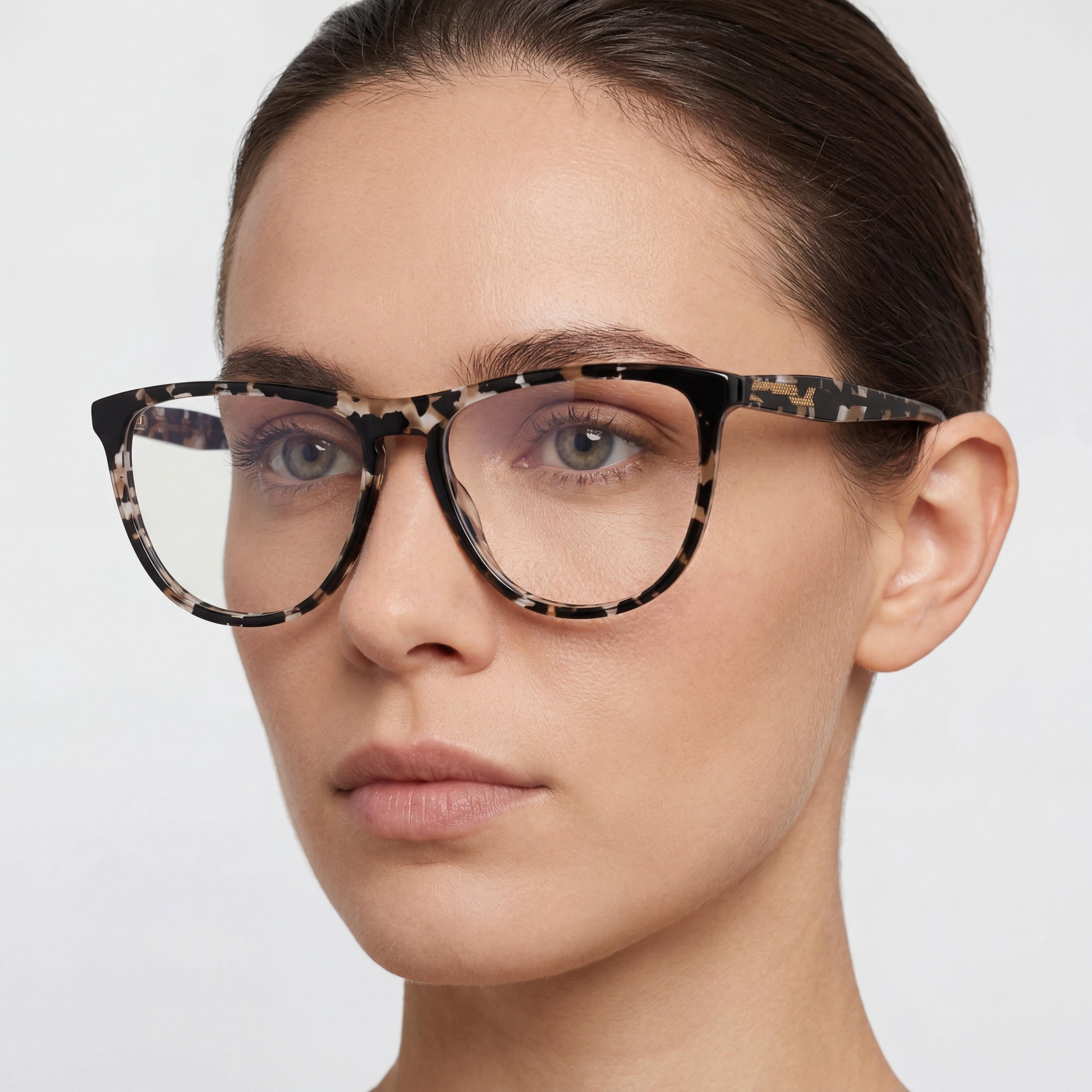Victoria Beckham Vb2672 Black Havana Rectangle Eyeglasses, Women, Photo 3
