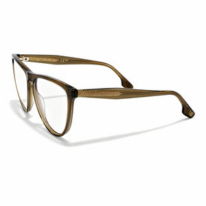 Victoria Beckham Vb2672 Green Oval Eyeglasses for Women