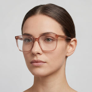 Victoria Beckham Vb2673 Rectangle Eyeglasses for Women — interior view, demo lenses