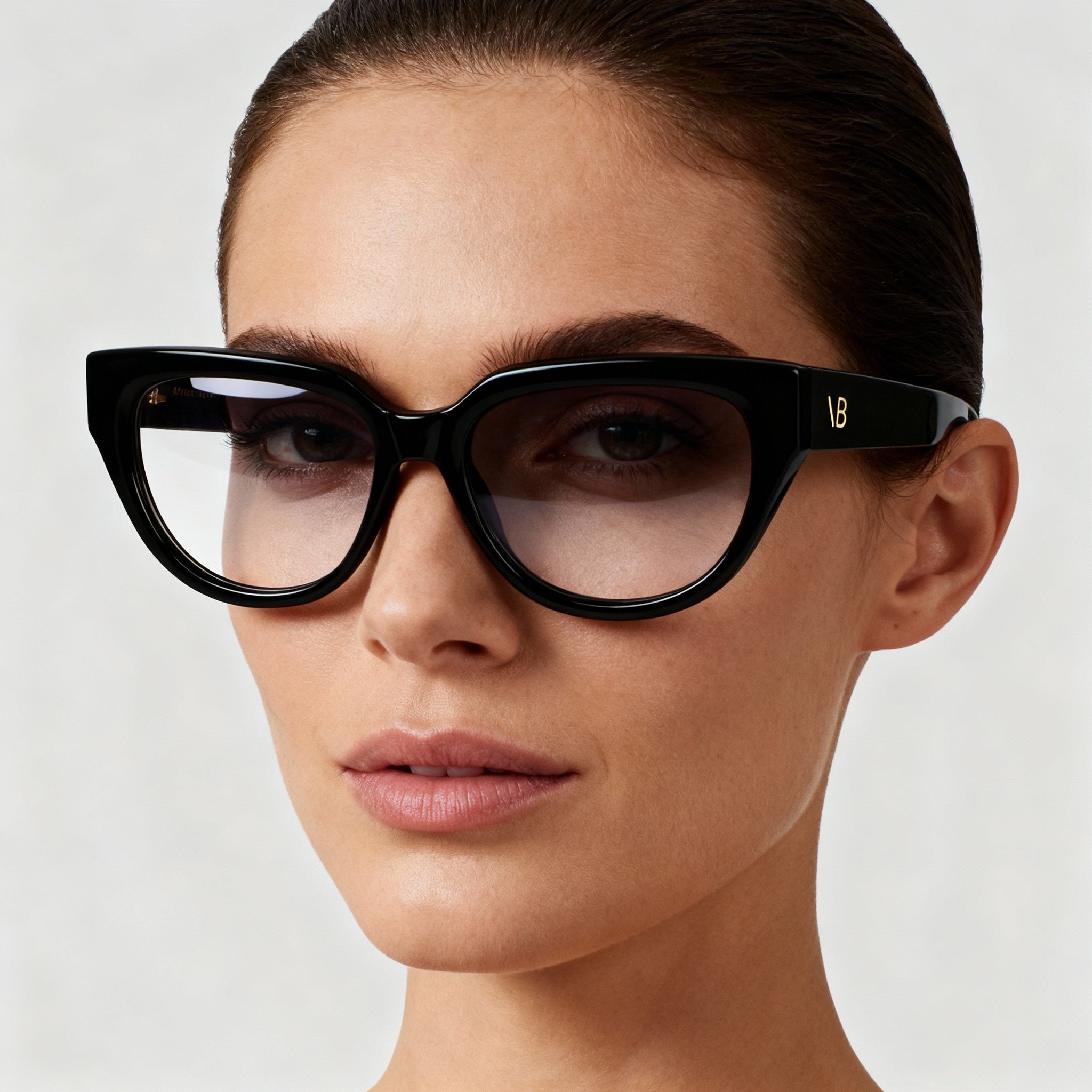 Victoria Beckham VB2674 Gafas Rectangulares Negras para Mujer, Acetato, Photo 5