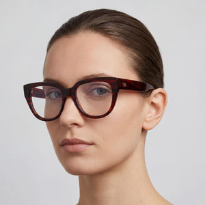 Victoria Beckham Vb2674 Rectangle Eyeglasses for Women — interior view, demo lenses