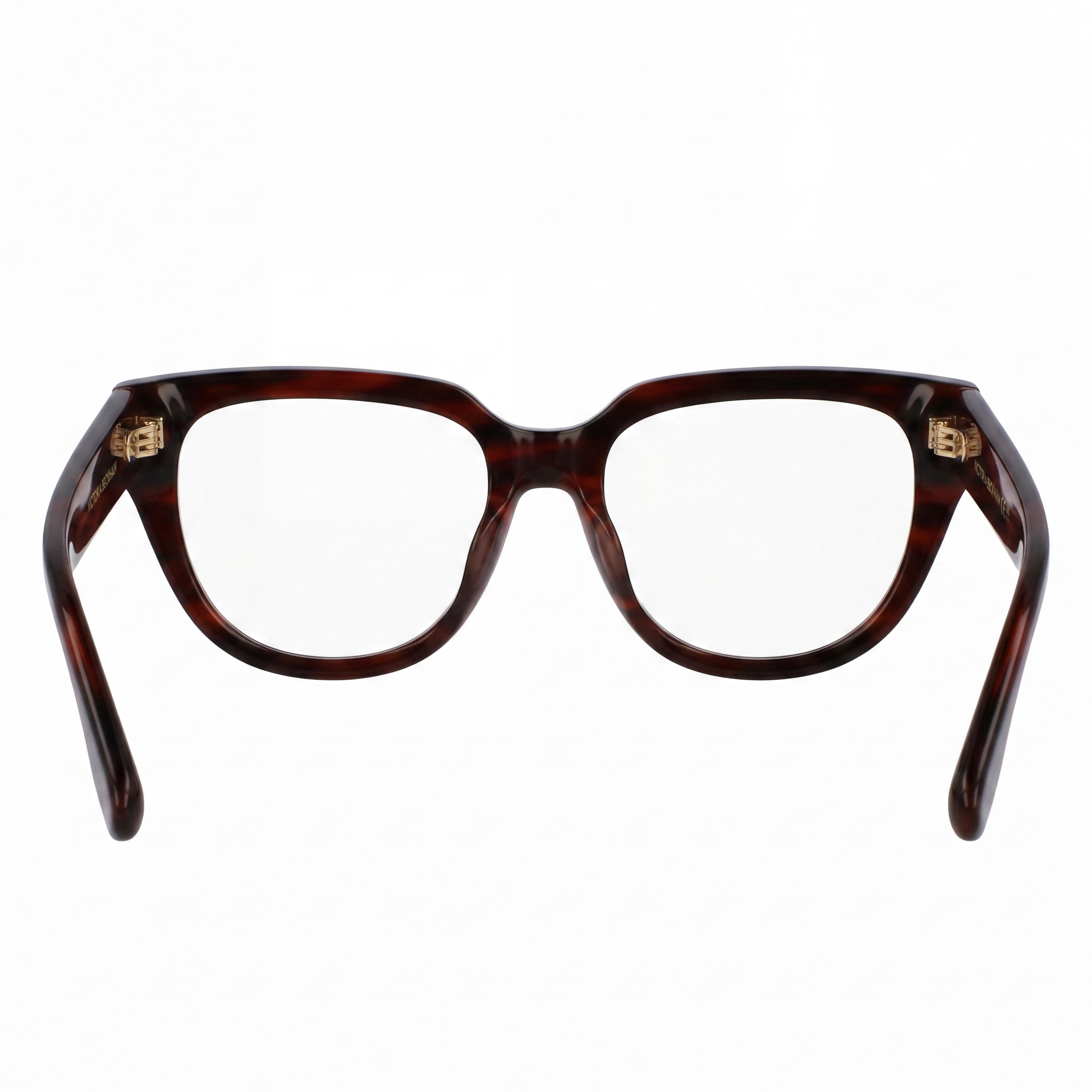 Gafas de sol rectangulares a rayas rojas Victoria Beckham Vb2674 para mujer, Photo 3