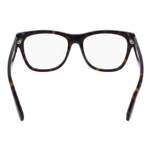 Victoria Beckham VB2676 Rectangle Eyeglasses Women — side view, Dark Havana temples