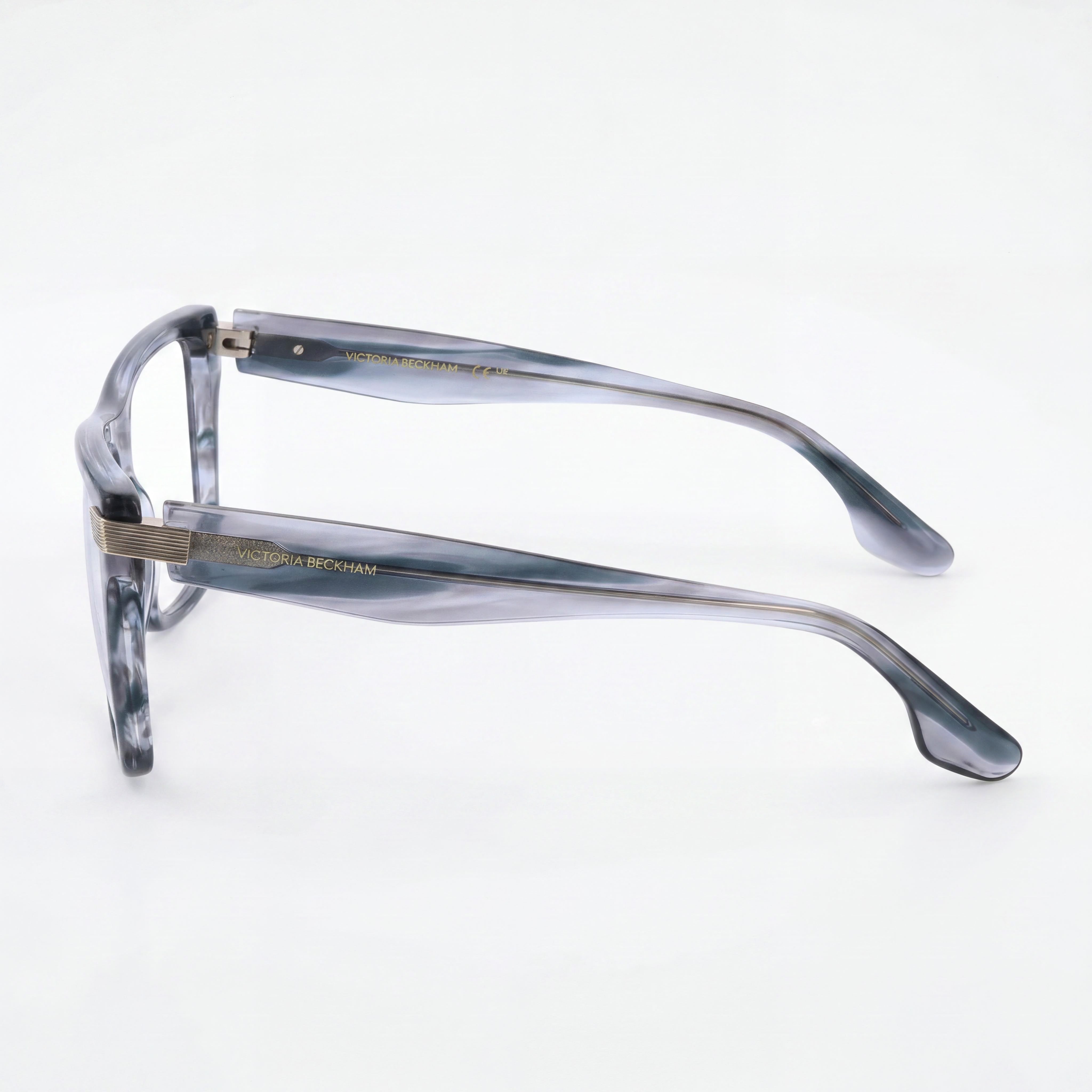 Victoria Beckham Vb2677 Grey Horn Square Eyeglasses for Women, Photo 3
