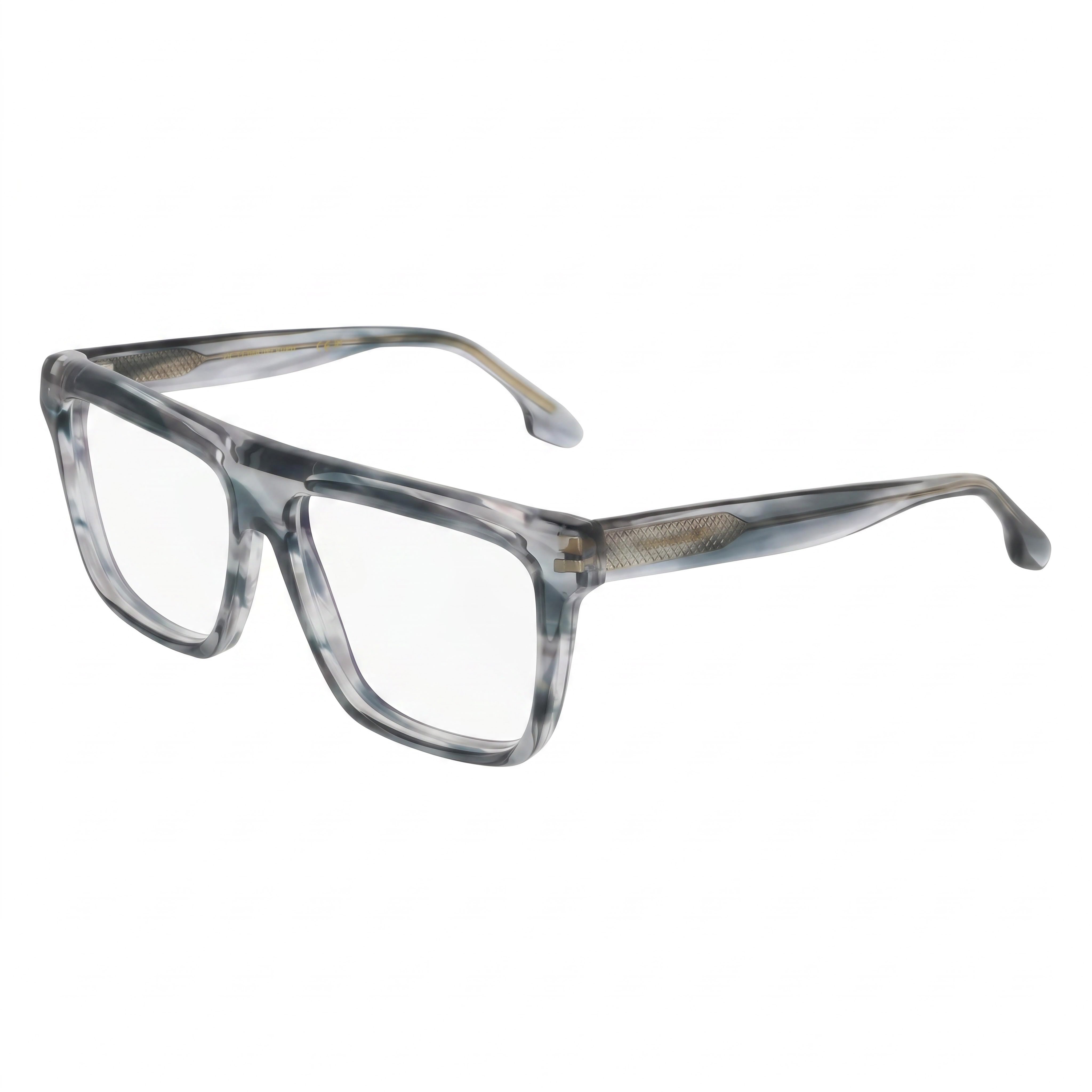 Victoria Beckham VB2678 Gafas Cuadradas Grises Cuerno para Mujer, Photo 1