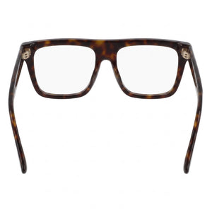Victoria Beckham VB2678 Rectangle Eyeglasses Women — side view, Havana Rectangle temples