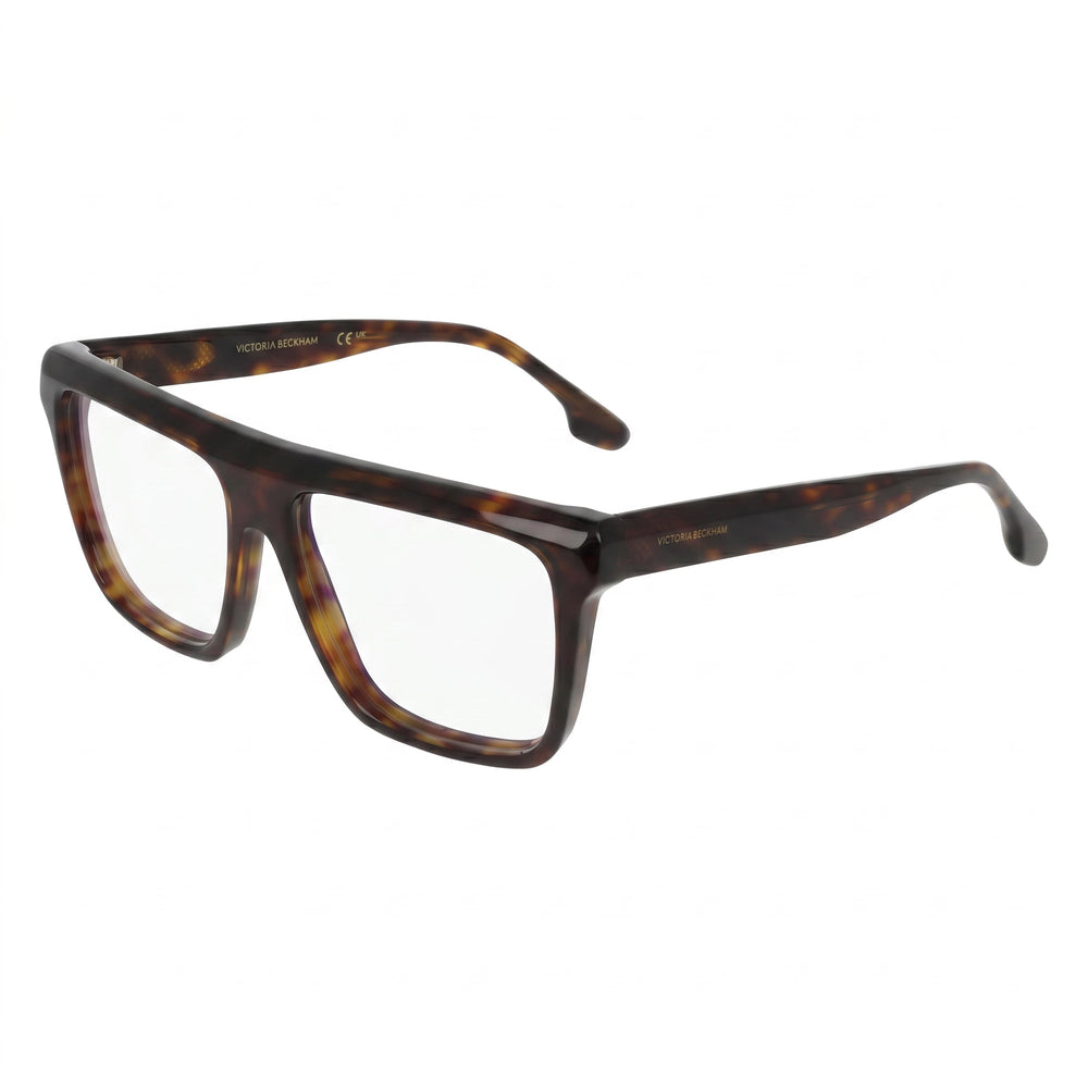 Victoria Beckham Vb2678 Havana Square Eyeglasses for Women, Acetate frame