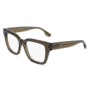 Victoria Beckham VB2681 Brown Rectangle Eyeglasses for Women, frame front view