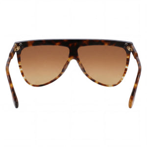 Victoria Beckham VB619S 44812 Shield Sunglasses for Women — front view, Metal frame