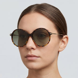 Victoria Beckham VB632S Havana Sunglasses Unisex — lifestyle wear, everyday sun coverage