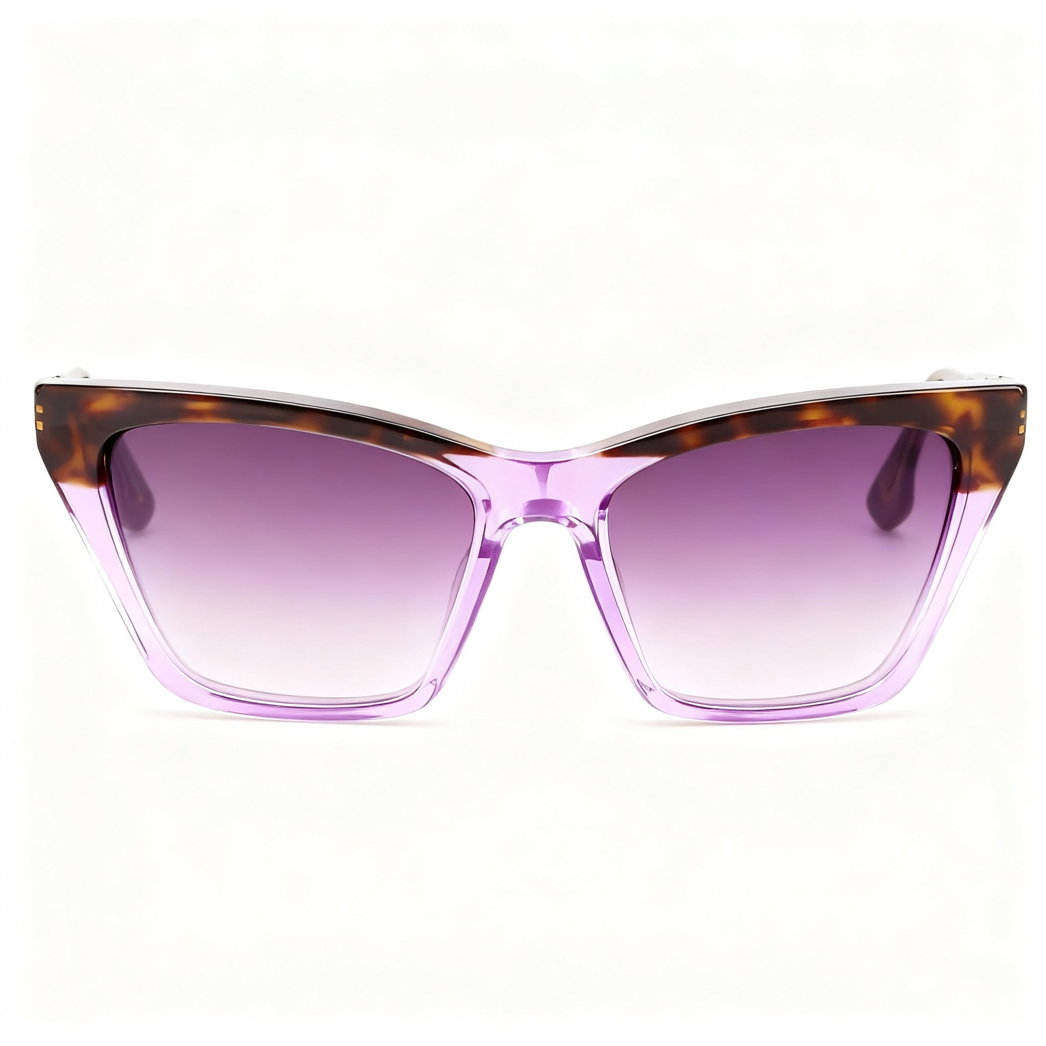 Gafas de sol Victoria Beckham VB638S Havana Purple Cat Eye para hombre, 55mm, Photo 2