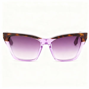 Victoria Beckham VB638S Cat Eye Sunglasses for Men — front view, Acetate frame