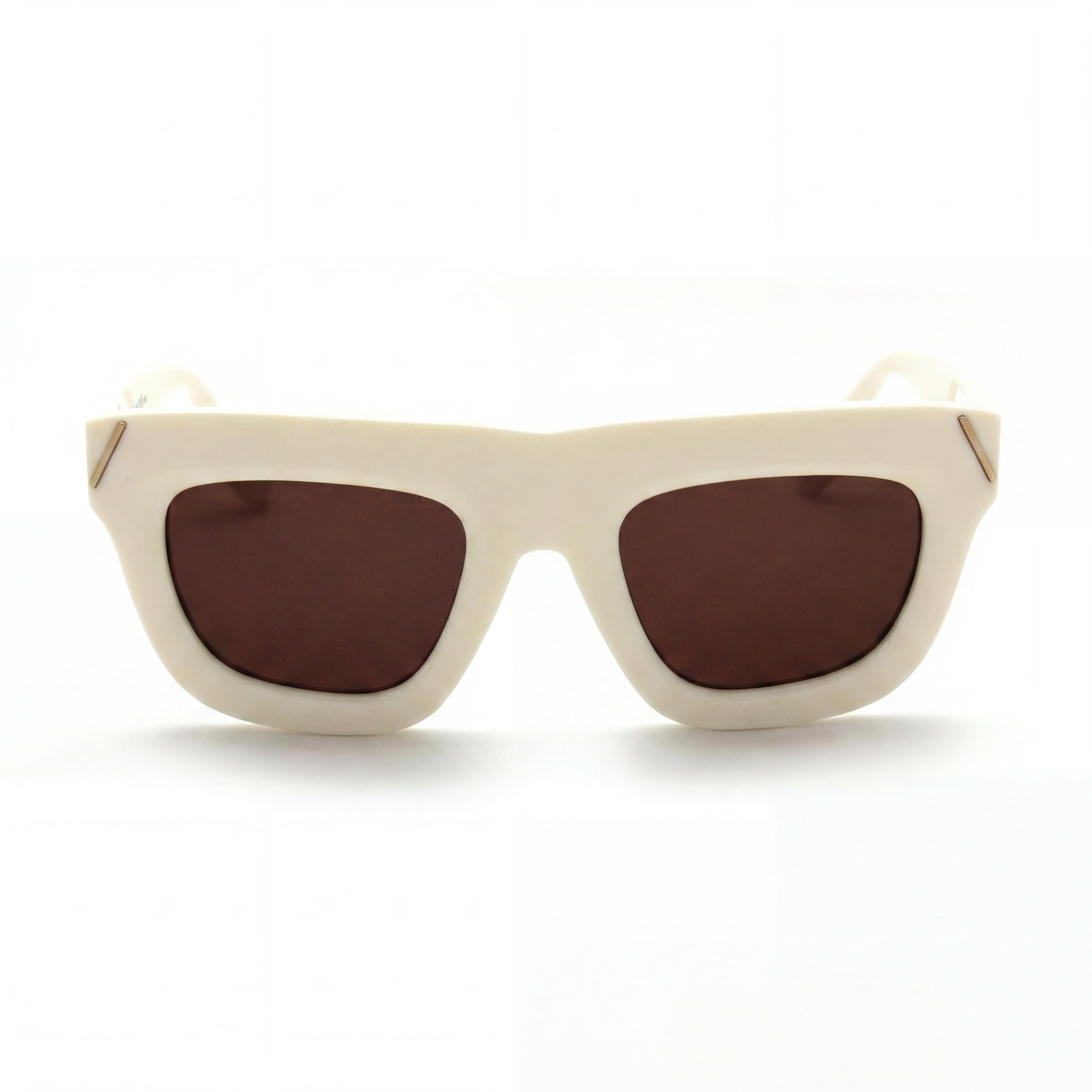 Victoria Beckham VB642S Ivory Square Sunglasses for Women, 51mm, Photo 2