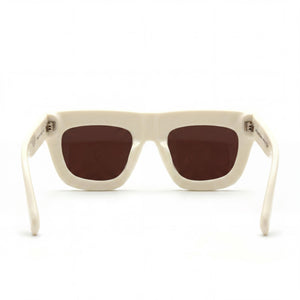 Victoria Beckham VB642S Square Sunglasses Women — side view, Ivory lens