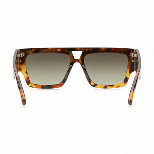 Victoria Beckham VB651S Rectangle Sunglasses for Men — interior view, Non-Polarized lens detail