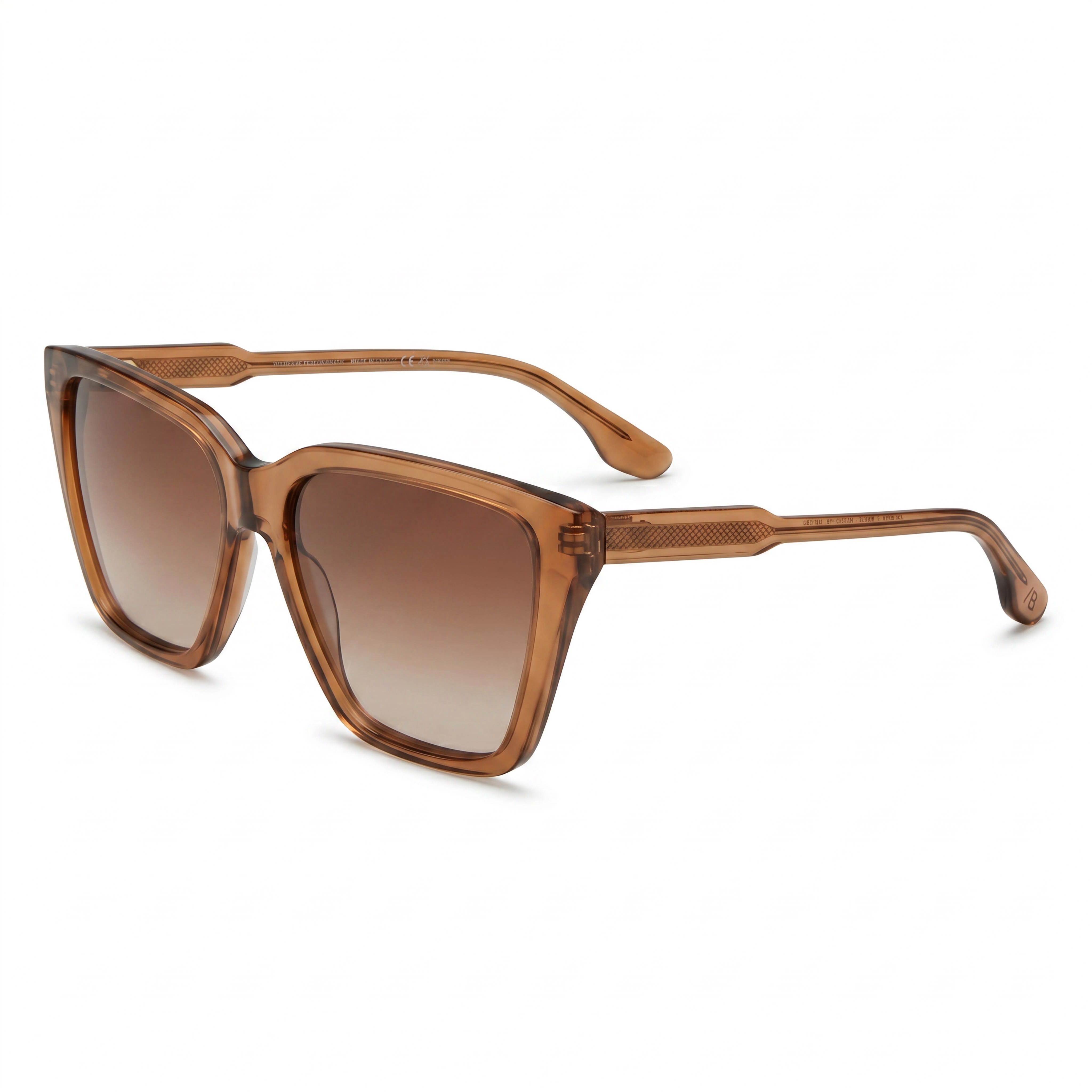 Victoria Beckham VB655S Brown Square Sunglasses for Men, 58mm, Photo 1