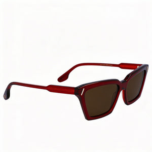 Victoria Beckham Vb661s Rectangular Sunglasses Unisex — front view, Plastic frame