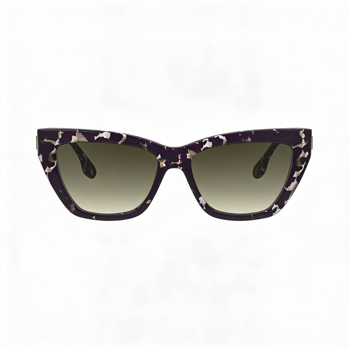Victoria Beckham VB668S Black Havana Sunglasses for Women, 55mm, Photo 2