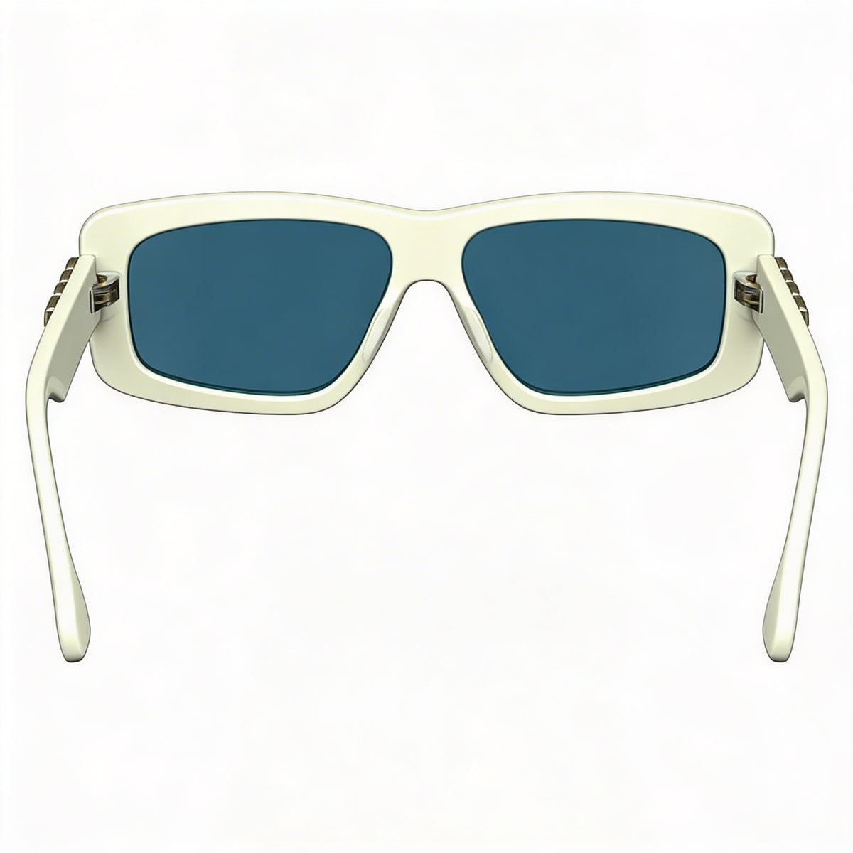 Gafas de sol rectangulares Victoria Beckham Vb669s blancas unisex, 55 mm, Photo 3