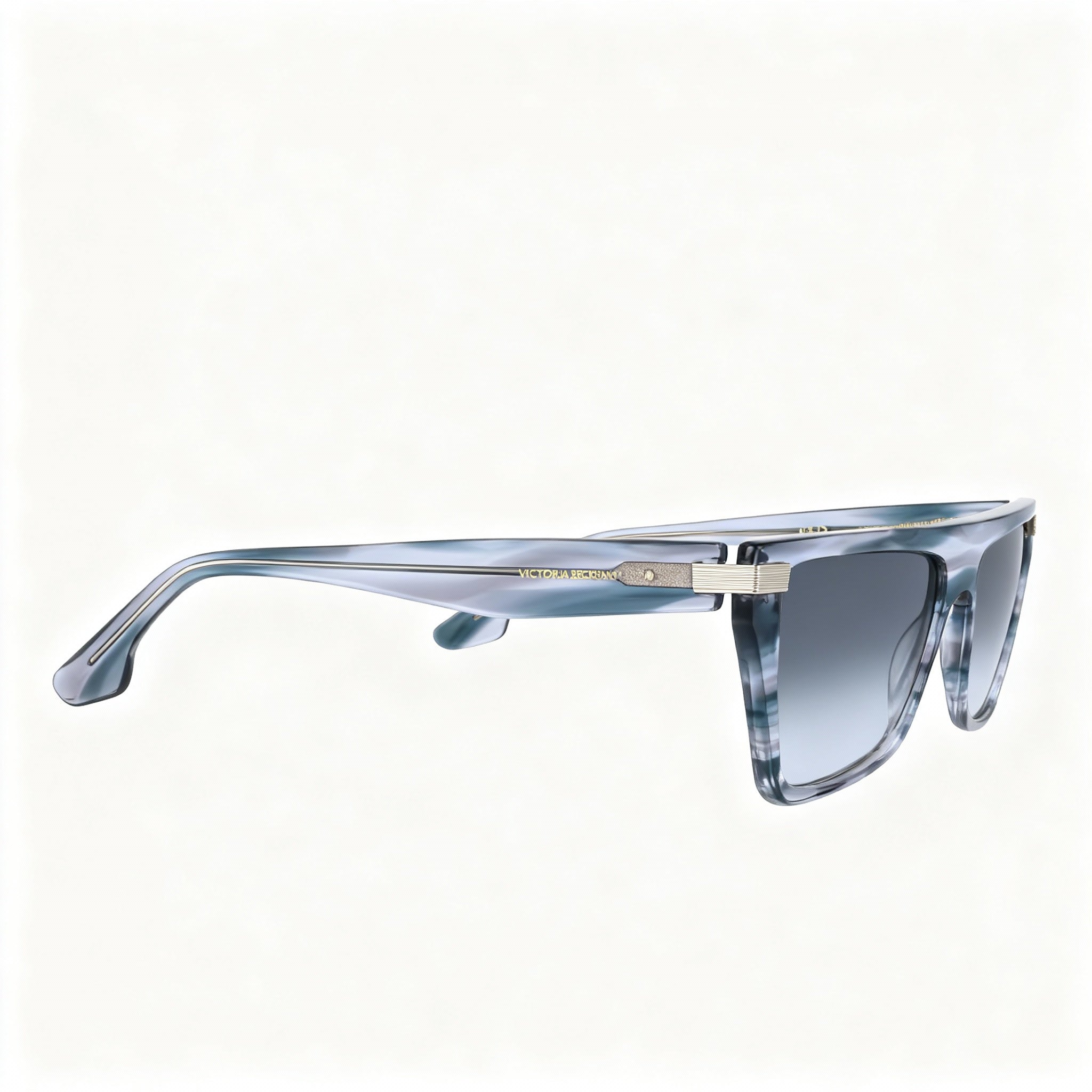 Gafas de Sol Cuadradas Victoria Beckham Vb684s Cuerno Gris para Mujer, 57mm, Photo 3