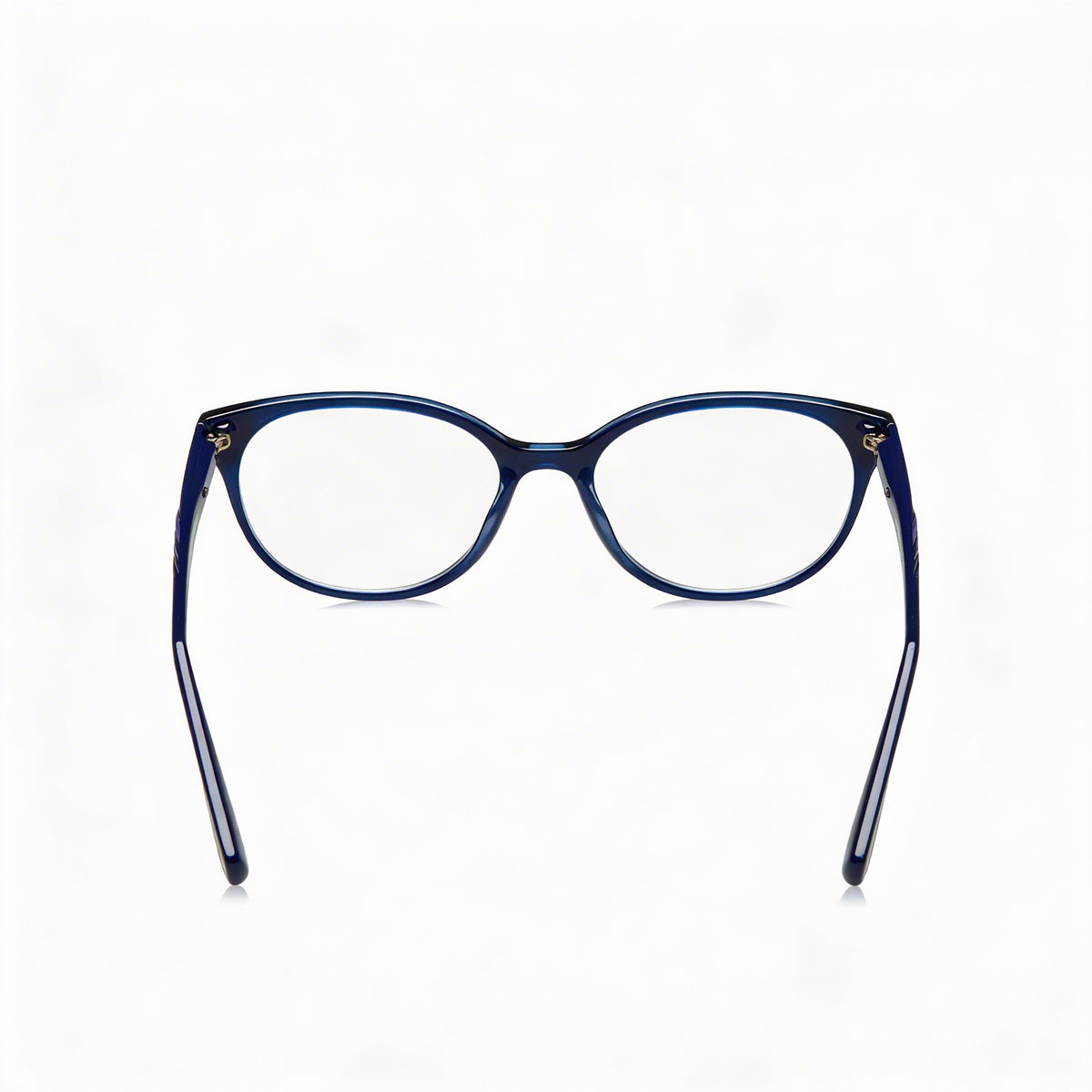 Gafas Vogue para mujer 0VO5103, montura azul transparente con parte superior de plástico, 51 mm, lentes no demostrables, Photo 2