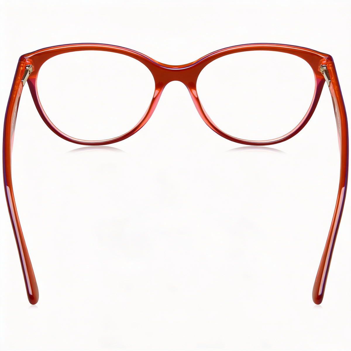Vogue VO 2962 Fuchsia Violet Oval Unisex Eyeglasses, Plastic, Photo 3