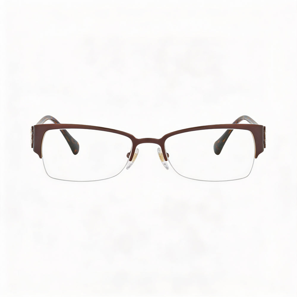 Vogue VO 4014B Rectangle Eyeglasses for Women — front view, Metal