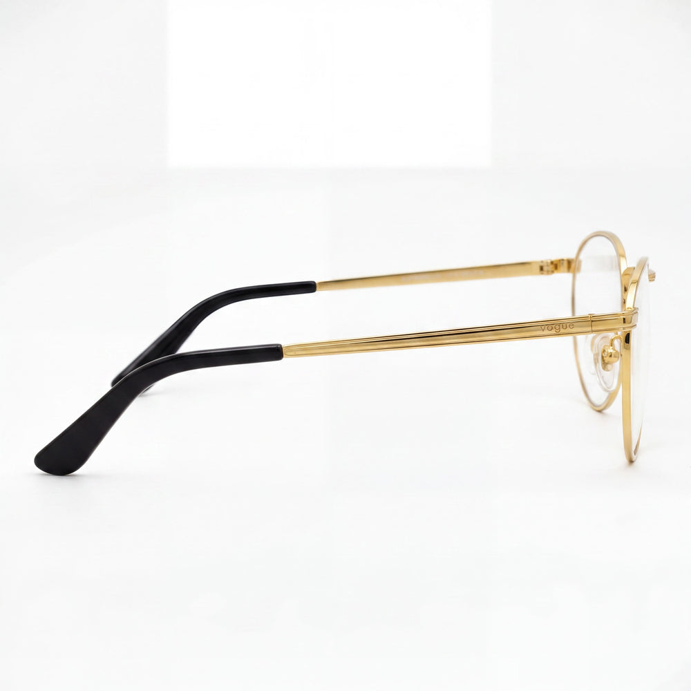 Vogue VO 4084 Round Eyeglasses for Women — front view, Plastic