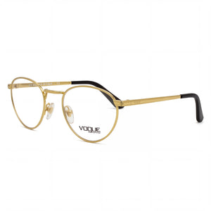 Vogue VO 4084 Gold Round Eyeglasses for Women, Plastic frame